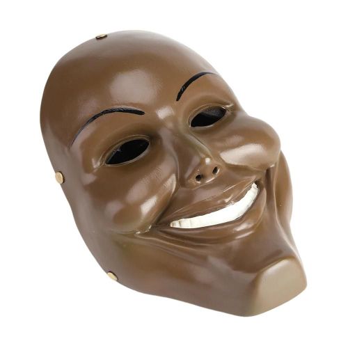 Résine Purge Horreur Masque Cosplay Custome Collection Artisanat Halloween Party Festival Visage Souriant