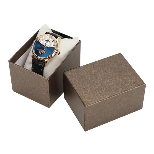 Forsining Mode Hommes Montre-Bracelet Automatique Montre Mécanique Entreprise Décontractée Avec Boîtetype A