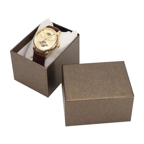 Forsining Mode Hommes Montre-Bracelet Automatique Montre Mécanique Entreprise Décontractée Avec Boxtype B