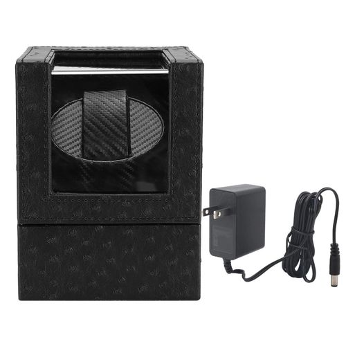 Boîte De Remontoir De Montre Automatique Boîte De Rangement D'affichage Pour Montre-Bracelet Montre Mécanique 100-220v Us Plugnoir