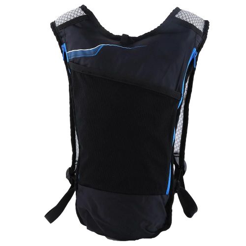 Sacoche De Vélo De Cyclisme En Plein Air Roswheel 5l Avec Sac D'eau Sac À Dos De Vélo (Bleu)