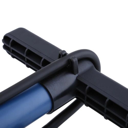 Sahoo Outdoor Vertical Bicycle Pump Portable Bike Ingonfleur (Bleu Foncé)