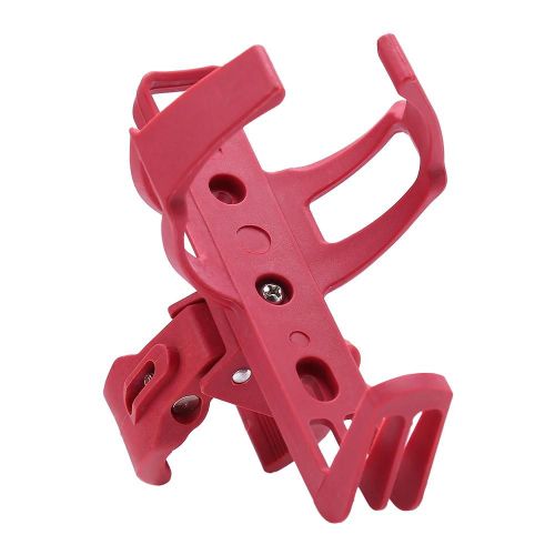 Vélo De Montagne En Plein Air Cyclisme Vélo Poignée De Vélo Barre Bouteille D'eau Tasse Support De Support Cage Rouge