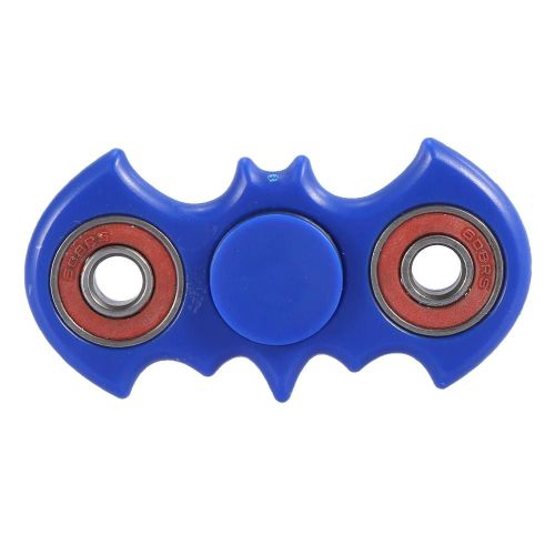 Mains populaires Fingertip Spinner Batman Gyroscope Focus Stress Reliever ADHD Adult Kid Toys Bleu