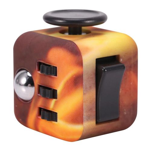 1Pc Camouflage Magique Fidget Puzzle Cube Stress Anxiété Soulager Jouet À Main Pour Enfants Adultes (#6)