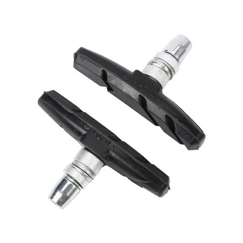 1 Paire De Vélo Vélo De Montagne V Frein Support Patins Chaussures Blocs De Caoutchouc (Noir)