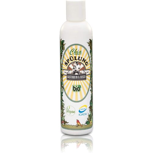 Après-Shampoing À L'huile De Chia Et D'argan - 100 % Naturel, Bio Et Vegan - Sans Glycérine Et Sans Parabène - Soin Pour Cheveux Secs Et Abîmés - 200 Ml[H351] 