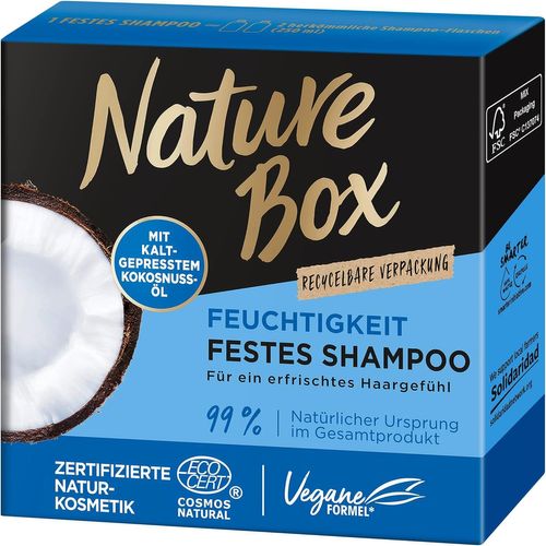 Shampooing Solide Hydratant (85 G) - Shampooing Solide À L'huile De Noix De Coco - Hydrate Les Cheveux En Profondeur - Shampooing De Soin Capillaire Dans Un Emballage Recyclable[H71]