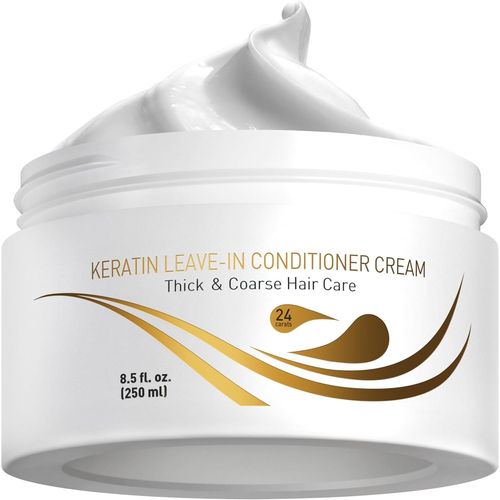 Vitamins Apres Shampoing Cheveux Secs Et Abimés - Soin Leave In Demelant Crème Apres Shampoing À La Keratine Pour Cheveux Bouclés, Lisses Et Épais[H81] 