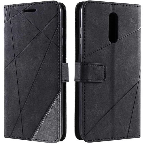 Coque Pour Nokia 3.2, Etui En Cuir Pu Portefeuille Housse Fermeture Magnétique Und Flip Pour Nokia 3.2, Avec Fermeture Magnétique, Noir[Shj41906025]