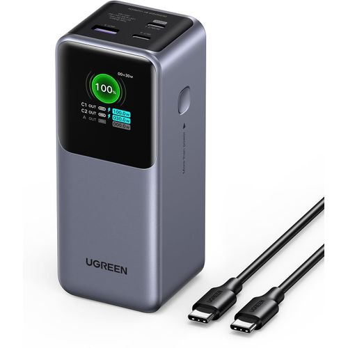 Nexode Batterie Externe 20000mah 130w Power Bank Usb C Charge Rapide 3 Ports Pd Qc Écran Numérique Compatible Avec Iphone 16 Plus Pro Max Galaxy S24 Ultra Macbook Pro Air Ipad (Cla[Shj41907992]