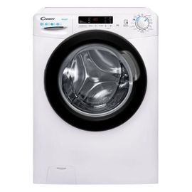 Machine à laver hublot Candy SMART CS12102DWB4/1-47 - largeur : 60 cm - profondeur : 58 cm - hauteur : 85 cm - 62 litres - 10 kg - 1200 tours/min - blanc