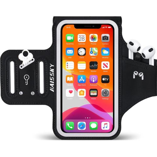 6.7"" Brassard Telephone Sport Pour Courir Avec Sac Pour Ecouteurs, Porte Telephone Sport Pour Smartphone Iphone 15 14 13 12 Pro Max Plus Samsung S23 S22, Phone Pochette Portables [Shj41903843]