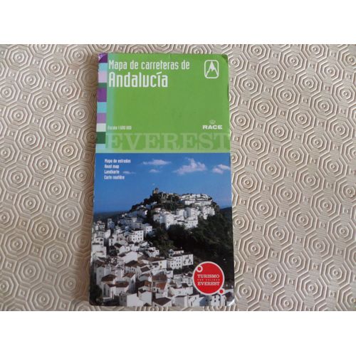 Mapa De Carreteras De Andalucia 1: 1 600 000