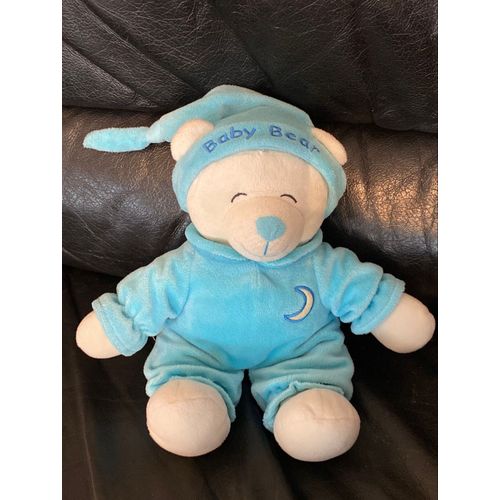 Doudou Gipsy Baby Bear Turquoise 24 Cm - Peluche Douce - Naissance - Mixte