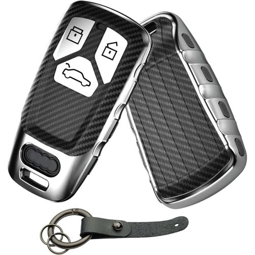 Compatible Protection Coque Clé De Voiture Audi A1 A2 A3 A4 A5 A7 Q1 Q3 Q5 Tt Tts S4 S5 Rs4 Rs5