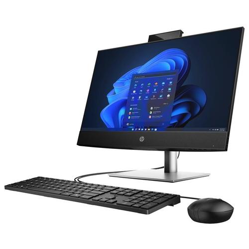 HP ProOne 440 G9 - 23.8" Core i3 I3-14100T 2.7 GHz 8 Go RAM 256 Go Noir AZERTY