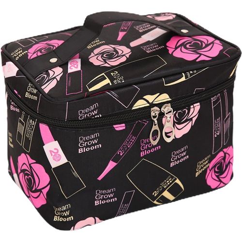 Grand Sac de Maquillage Sac cosmétique de Voyage Pochette de Maquillage à Fermeture éclair Grand Sac de Toilette Organisateur de cosmétiques de Voyage imperméable Sac à pinceaux de Maquillage
