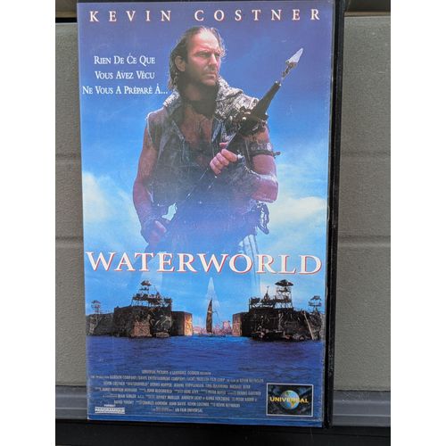 Cassette VHS secam Waterworld Kevin cosner