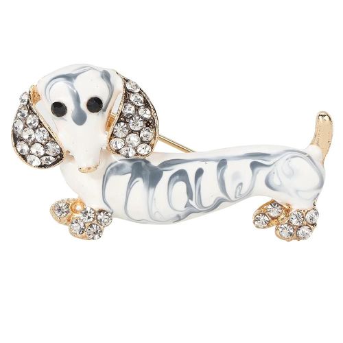 Femmes Simple Alliage Animal Strass Pin Broche Vêtements Décoration Bijoux Accessoire