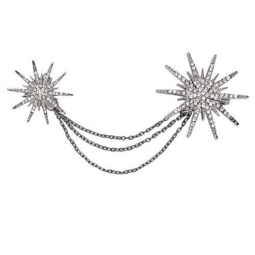 Femmes Exagérée Mode Élégante Strass Broche Broche Vêtements Robe Décoration Bijoux