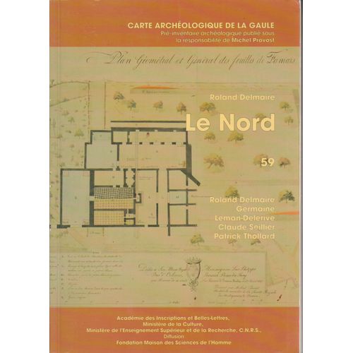 Carte Archéologique De La Gaule : Le Nord