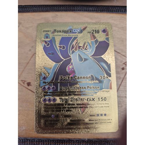 Carte Pokémon Toxapex Gx 136145 -- Prédastérie Gx