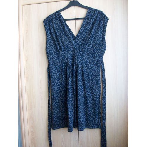 Tunique Taille 38-40 Bleu "Taches" Noires La Redoute