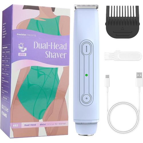 Rasoir Bikini Pour Femmes | Rasoir Électrique Bikini Femme | Rasoir Rechargeable Précision Vi Corps Aisselles Dos Cuisses