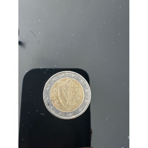Pièce De Deux Euro Eire De 2002