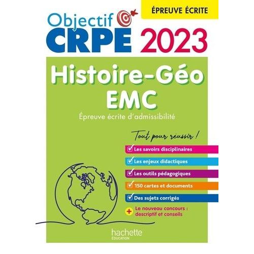 Histoire-Géo Emc - Epreuve Écrite D'admissibilité
