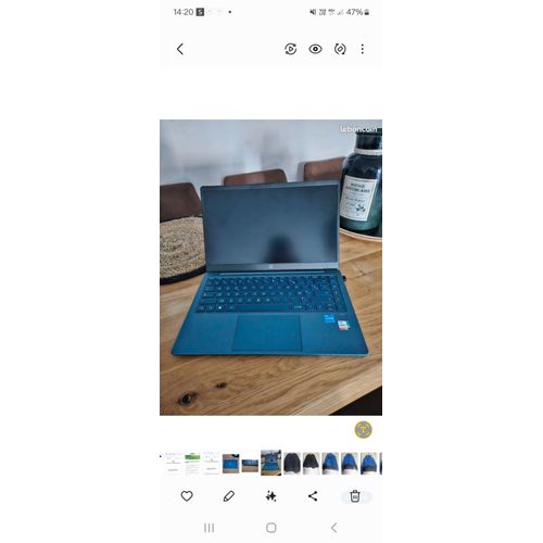 HP Pavilion Aero 14 - 14" Intel Core i5 - Ram 16 Go - DD 512 Go