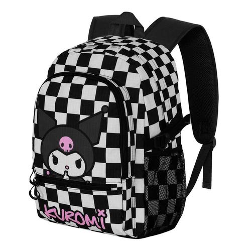 Sac à dos Fight FAN 2.2 - Kuromi B and W - Noir- Taille Unique