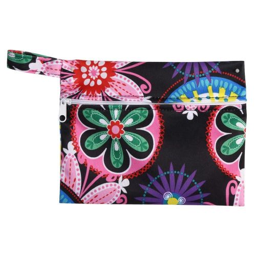 1pc Mini Sac Humide Lavable Pour Tissu Réutilisable Serviettes Hygiéniques Menstruelles Serviettes Nappy(#5) 
