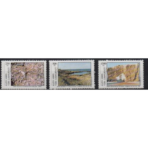 Chypre Turque Timbres Tourisme 1991