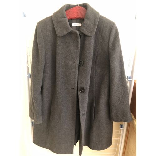 Manteau Court Femme - Gris Anthracite - T. 42 - C. & A.