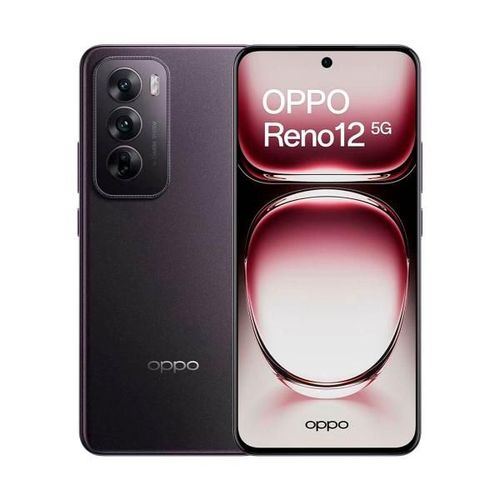 OPPO Reno12 5G 12GB-256GB Negro (Brown Black) Dual SIM