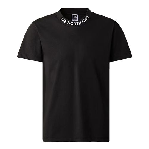 Tee Shirt Manches Courtes The North Face Teen New Ss Zumu Tee Noir 7-8 Ans