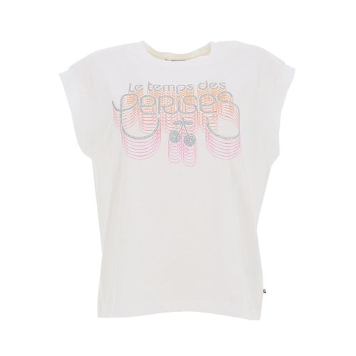 Tee Shirt Manches Courtes Le Temps Des Cerises Delfino White Tsh F Blanc M
