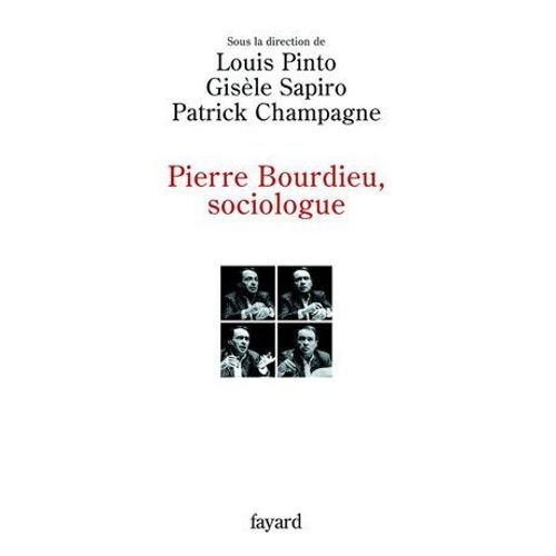 Pierre Bourdieu, Sociologue