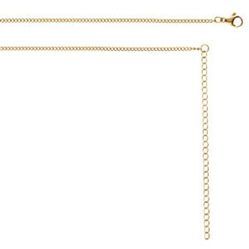 Collier Sautoir Ou Chaîne De Ventre Acier Maille Gourmette 65.5+20.5cm