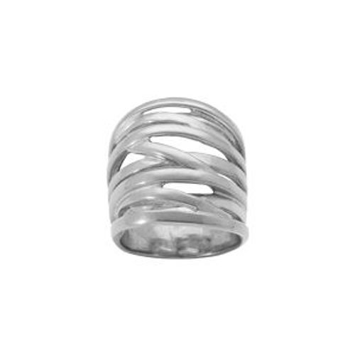 Bague Acier Large