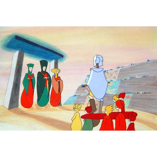 Cellulo Original Les Mondes Engloutis Style Moebius Cel Arkana I 1984