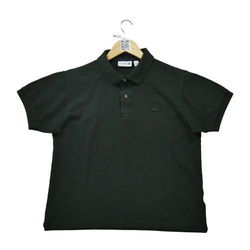 Reconditionné - Polo Manches Courtes Homme Noir - Taille M - Homme - Noir