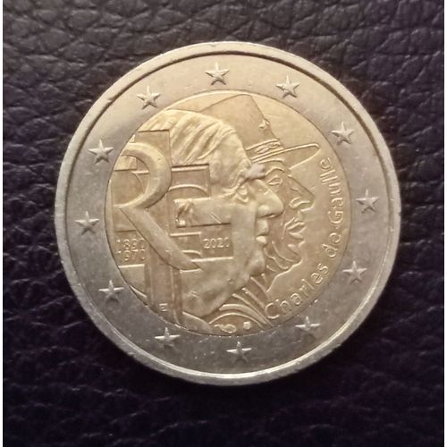 Pièce De Monnaie De 2€ Charles De Gaulle, 2020