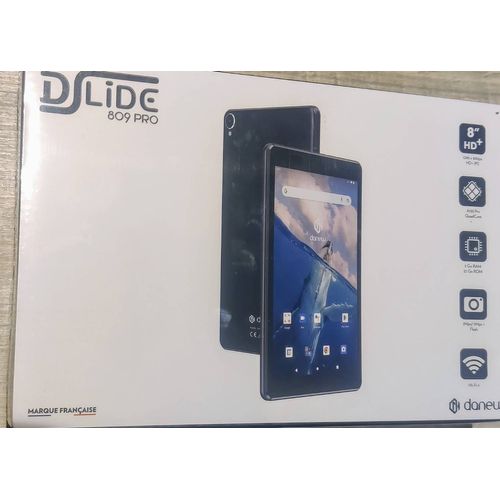 Tablette Danew DSlide 809 Pro 32 Go 8 pouces Noir