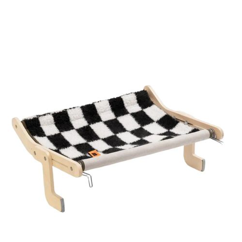 Chat Fenêtre Lit Fenêtre Suspendu Hamac Pour Chat Forte Capacité Portante Lits Pour Animaux Crépuscule Neige De Mille Montagnes - Blanc Pur