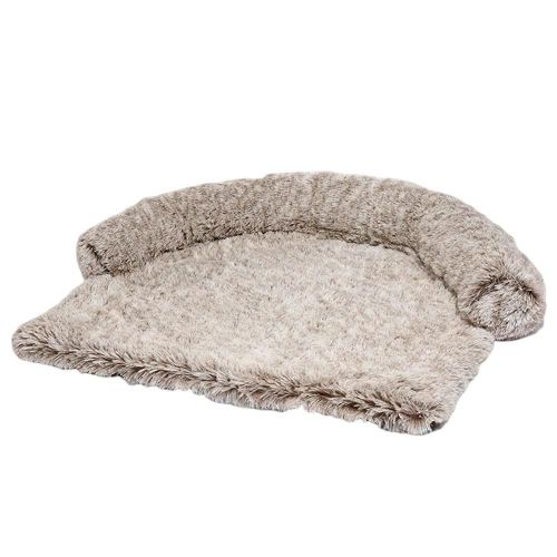 Lit Universel Pour Animaux De Compagnie Long En Peluche Chat Chat Chat Tapis Doux Confortable Chat Canapé Pour Grand Petit Chat Chien Amovible,Café Dégradé,62 * 62cm,Filet