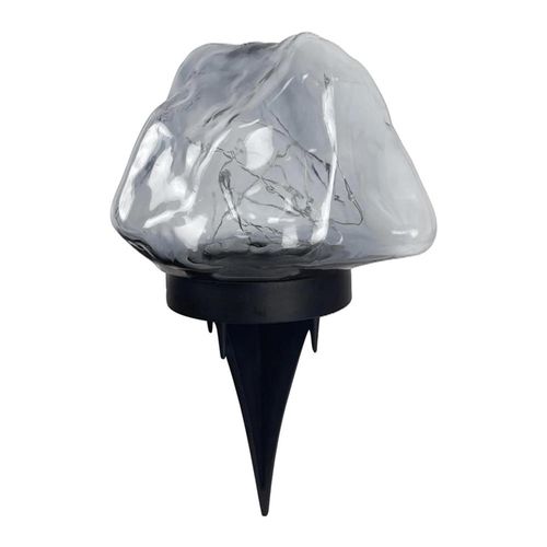 Lampadaire Coloré En Forme De Pierre Précieuse Lampe Décorative De Jardin Élégante Pour Les Parcs,Les Pelouses,Les Patios,Transparent