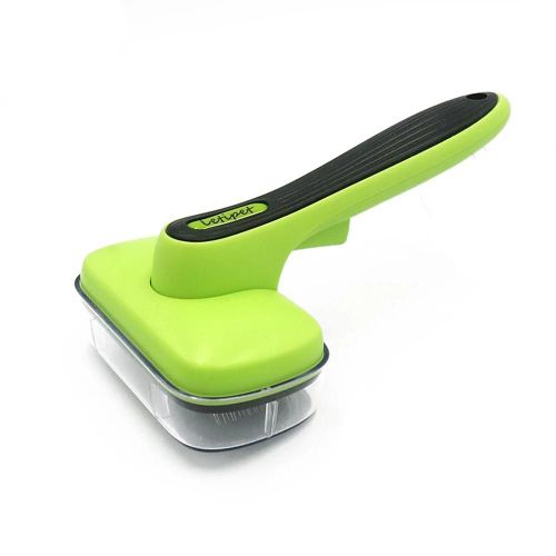 Brosse Autonettoyante Pour Animaux De Compagnie Handheld Pet Dog Hair Brosse De Toilettage Facile Self-Cleaning Grooming Deshedder Peigne Pour Animaux De Compagnie